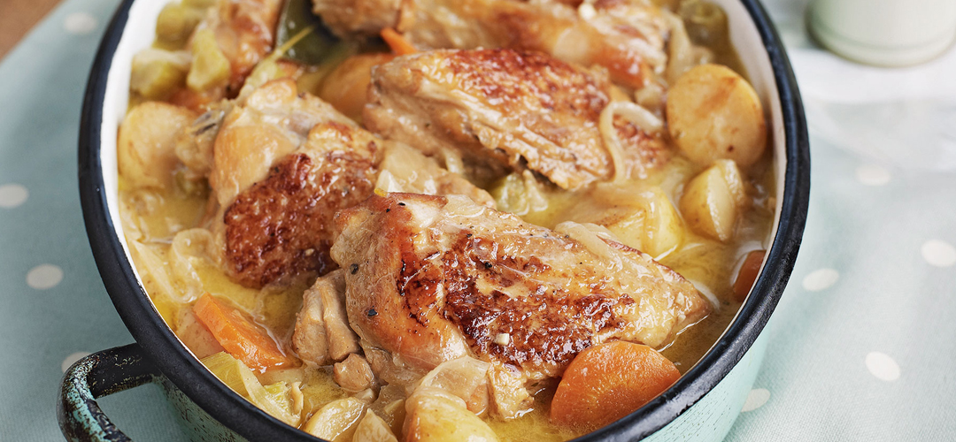 Куриное рагу с овощами