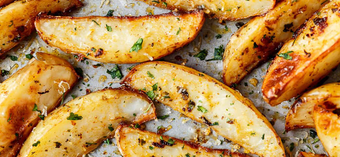 Картофель с розмарином и лимоном