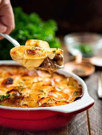 Картофельная запеканка с мясом